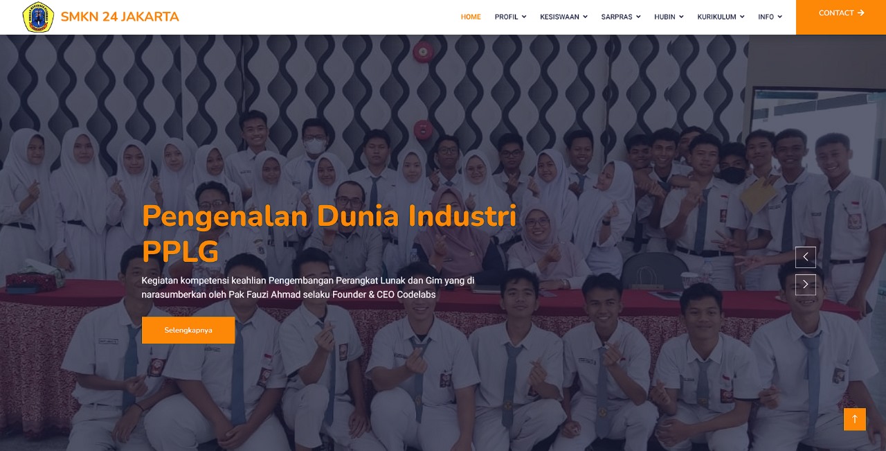 Senior High School 24 Jakarta Website